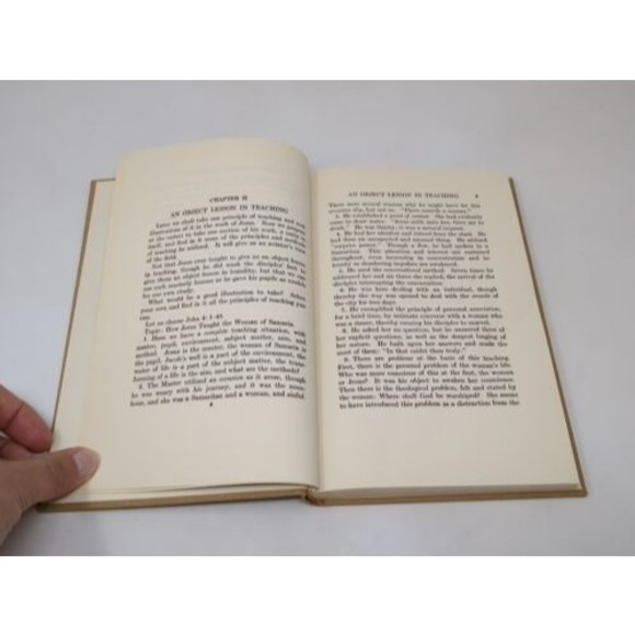 Jesus The‎ Master Teacher by Herman Harrell Horne 1964 Hardcover Book Vintage - Picture 13 of 16